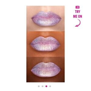 NWT NYX Chromatic purple lipgloss + LA Girl Neon Shockwave purple eyeliner